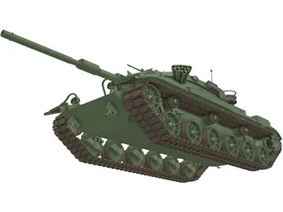 M60 A3 3D Model