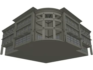 Shopping Center 3D Model