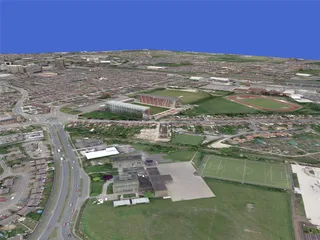 Swindon City (UK) 3D Model