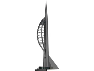 Spinnaker Tower 3D Model