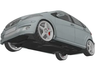 Mercedes-Benz A-Class (2005) 3D Model