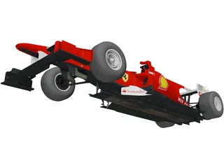 Ferrari F1 F10 (2010) 3D Model