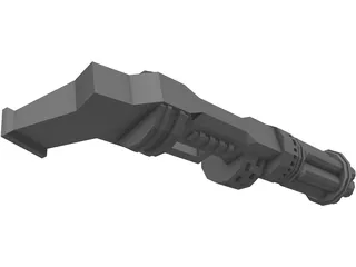 Gun 3D Model