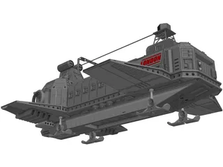 London Transport Ship 3D Model