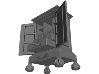 Cabinet of Curiosities 3D Model