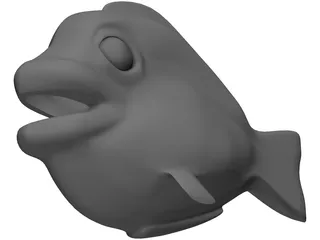Fat Fish 3D Model