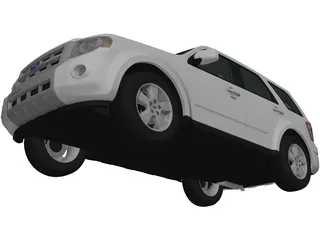 Ford Escape (2012) 3D Model
