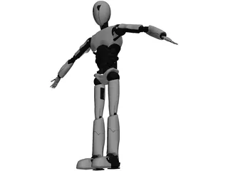Electronic Robot 3D Model
