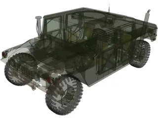 Hummer (1993) 3D Model