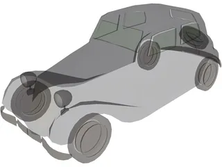 Mercedes-Benz 170 3D Model