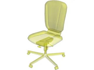Allsteel Chair 6 3D Model