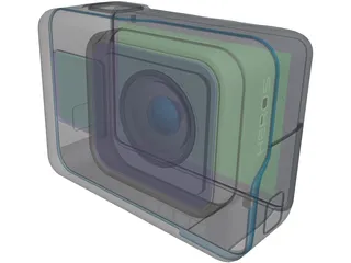 GoPro Hero 5 3D Model