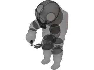 Diving Suit 3D Model