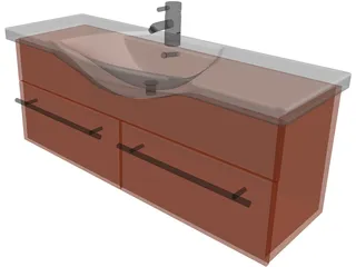 Kitchen Sink Moushan 3D Model