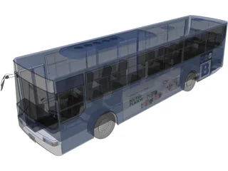 Daewoo Korea Bus 3D Model