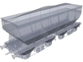 Gresley Coal Wagon 3D Model