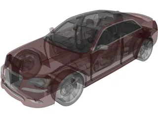 Chrysler 300C SRT8 (2011) 3D Model