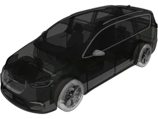Chrysler Pacifica (2022) 3D Model