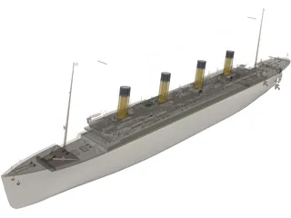 Titanic 3D Model