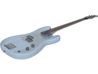 Fender Precision Mexican Bass 3D Model