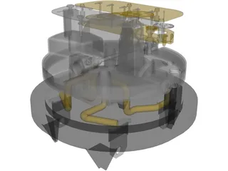 Kilowatt-Hour Meter 3D Model