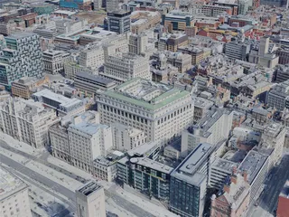 Liverpool City, UK (2023) 3D Model