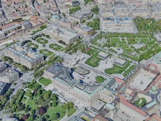 Vienna City, Austria (2023) 3D Model