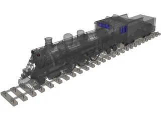Steamlocomotive 3D Model
