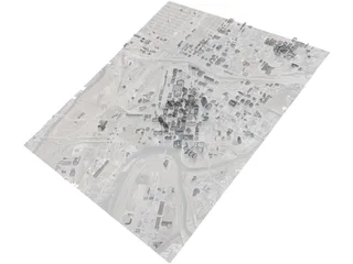 Fort Worth City 3D Model