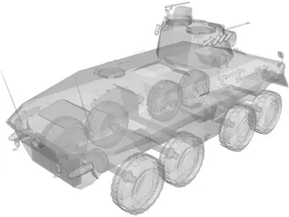 Luchs APC Personal Carrier 3D Model