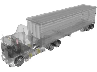Freightliner 3D Model