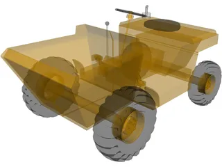 Construction Truck 3D Model