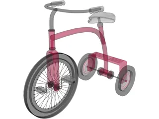 Tricycle 3D Model