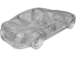 BMW M5 (2012) 3D Model