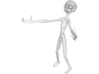 Alien Classic 3D Model