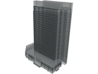 Big Building 3D Model