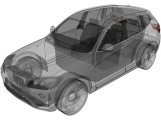 BMW X3 F25 (2012) 3D Model
