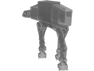 Star Wars Imperial Walker 3D Model