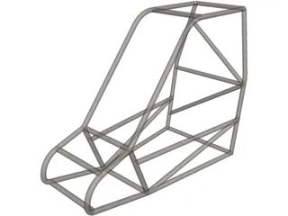 Baja Frame 3D Model