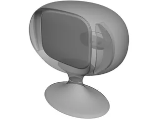 Aphelion TV Set 3D Model