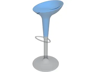 Bar Stool Bombo 3D Model