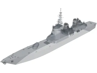 DDG 3D Model