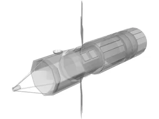 Satellite Zenith 3D Model