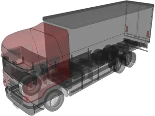 MAN Truck 3D Model