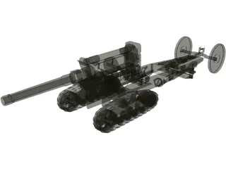 B-4 wz.1931 kal.203mm 3D Model