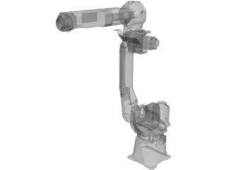 Fanuc M10ia Robot Arm 6-Axis 3D Model