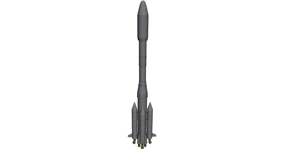 Ariane 4 3D Model - 3D CAD Browser