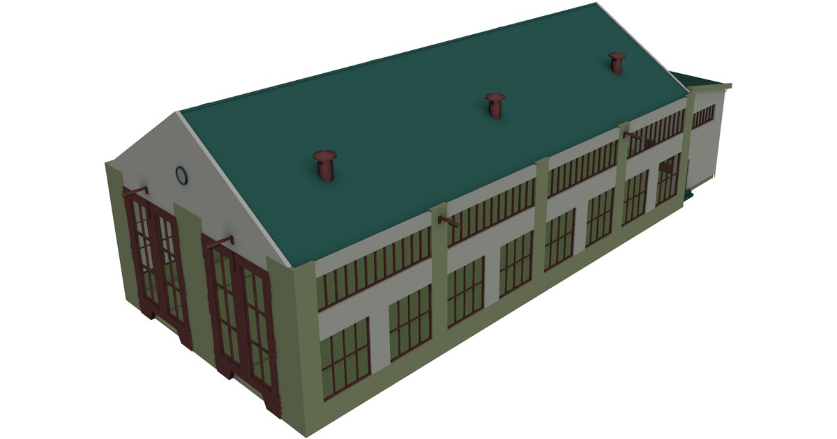 Train Coach 3D Model - 3D CAD Browser