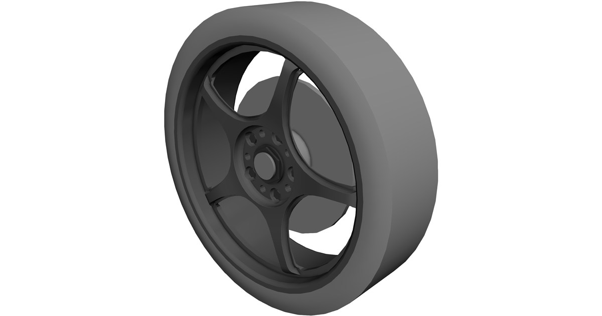 Wheel 3D Model - 3D CAD Browser