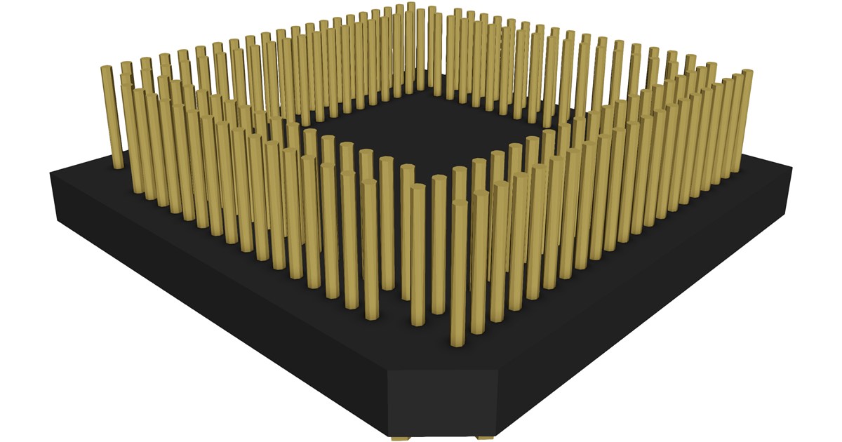 CPU Chip 3D Model - 3D CAD Browser